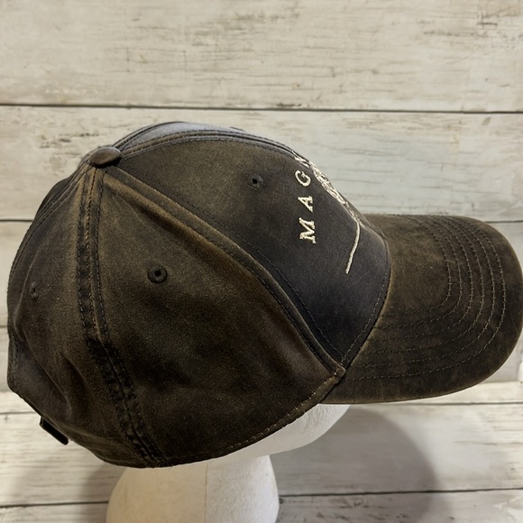 Magnolia Farms Hat Distressed Saddle. From the Silos Waco Texas - Picture 2 of 8